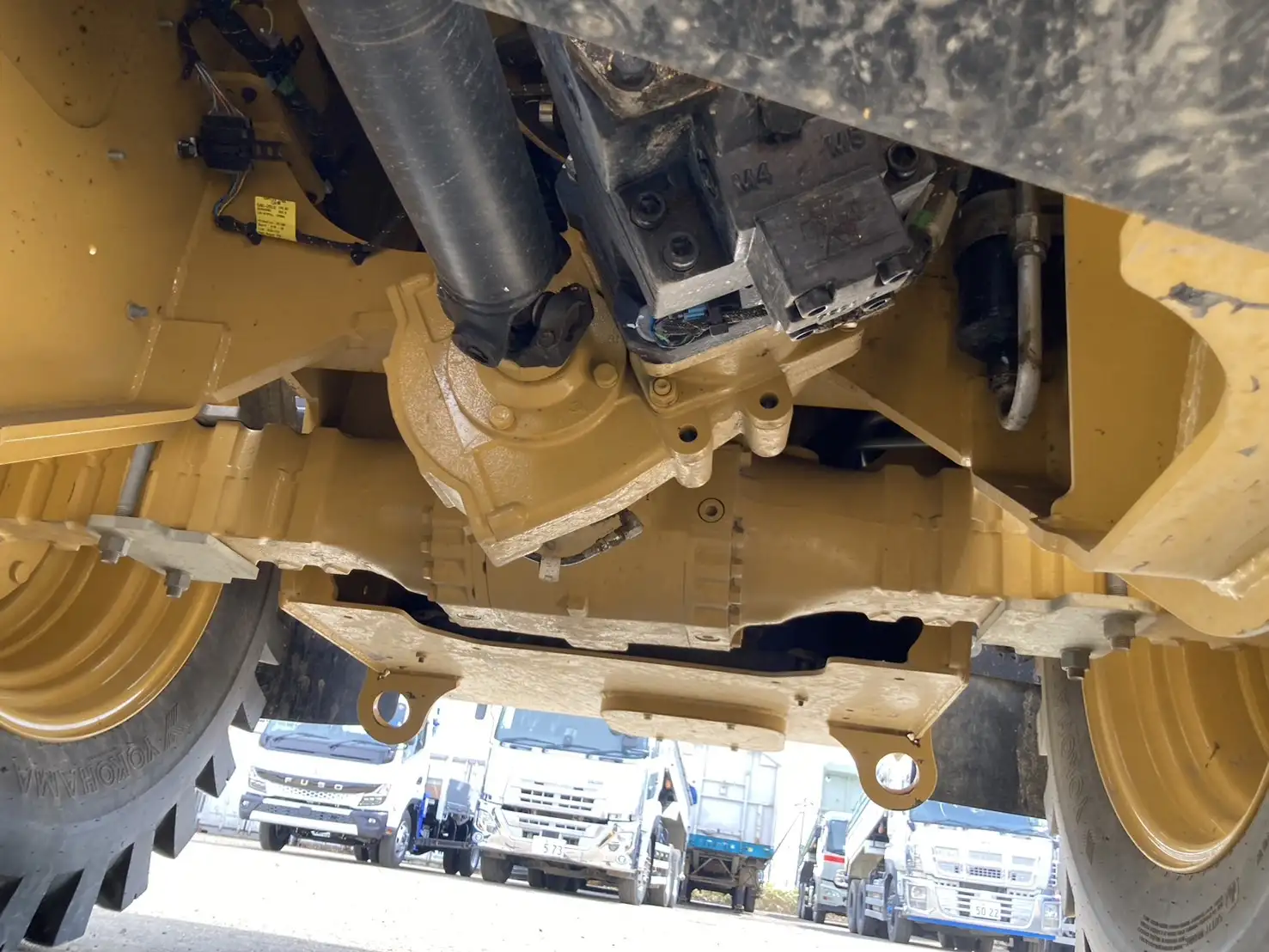 車検:令和8年11月29日 令和4年 キャタピラー 910 汎用タイヤショベル アワー:350h 距離:1,660㎞ バケット付きの画像14