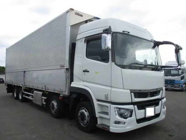 車検令和6年5月! 平成30年 三菱 4軸低床ドライウイング エアサス ハイルーフ AT 積載:13,900kgの画像3