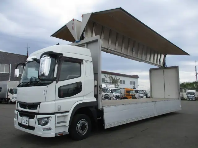 車検令和6年5月! 平成30年 三菱 4軸低床ドライウイング エアサス ハイルーフ AT 積載:13,900kgの画像34