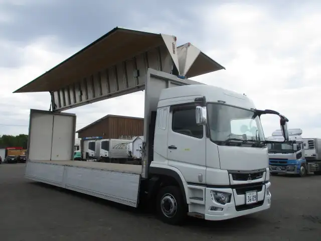 車検令和6年5月! 平成30年 三菱 4軸低床ドライウイング エアサス ハイルーフ AT 積載:13,900kgの画像35