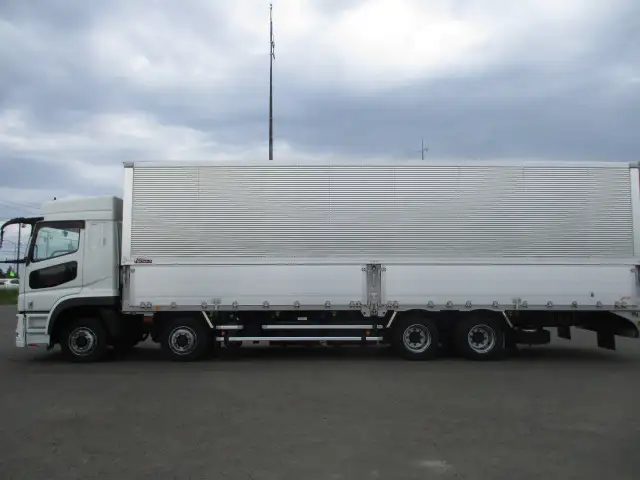 車検令和6年5月! 平成30年 三菱 4軸低床ドライウイング エアサス ハイルーフ AT 積載:13,900kgの画像8