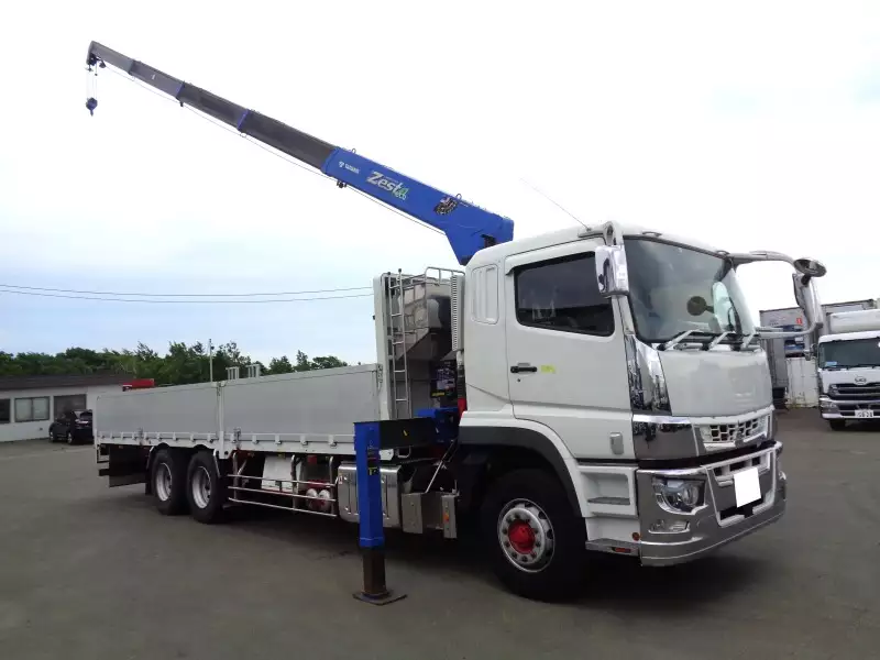 令和01年/平成31年02月中古大型クレーン付三菱ふそうスーパーグレートの画像13