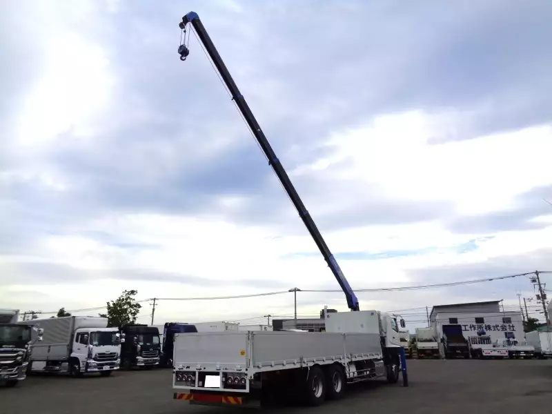 令和01年/平成31年02月中古大型クレーン付三菱ふそうスーパーグレートの画像14