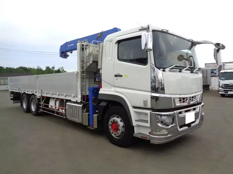 令和01年/平成31年02月中古大型クレーン付三菱ふそうスーパーグレートの画像3