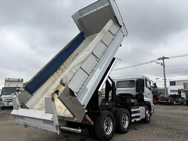 ☆車検付き(R7.10.16)☆ 令和1年 UD 大型極東製ダンプ カスタム 420馬力 電動コボレーン H/L6速 積載:8,600㎏ 距離:19.7万㎞の画像29