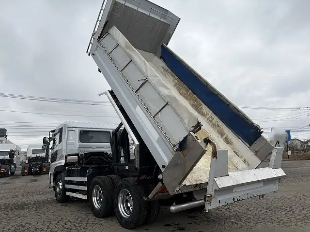 ☆車検付き(R7.10.16)☆ 令和1年 UD 大型極東製ダンプ カスタム 420馬力 電動コボレーン H/L6速 積載:8,600㎏ 距離:19.7万㎞の画像30