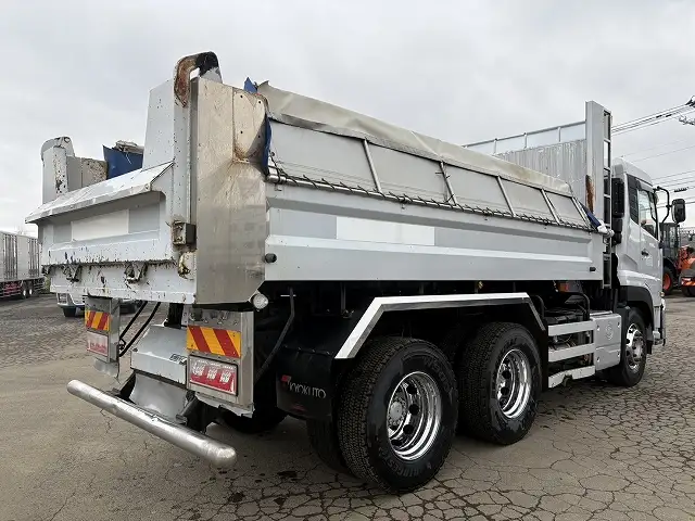 ☆車検付き(R7.10.16)☆ 令和1年 UD 大型極東製ダンプ カスタム 420馬力 電動コボレーン H/L6速 積載:8,600㎏ 距離:19.7万㎞の画像5