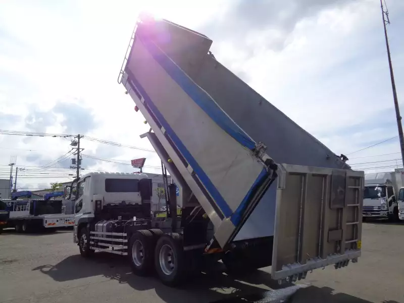 平成30年10月中古大型ダンプ三菱ふそうスーパーグレートの画像13