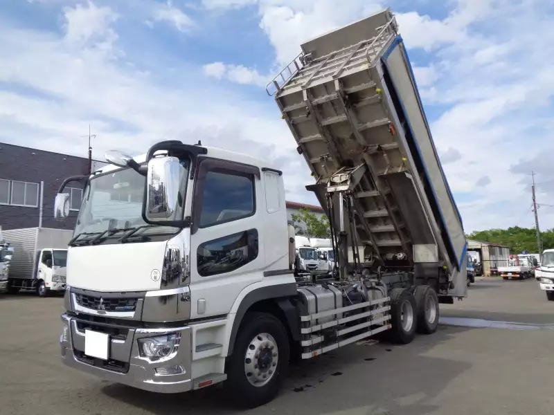 平成30年10月中古大型ダンプ三菱ふそうスーパーグレートの画像10