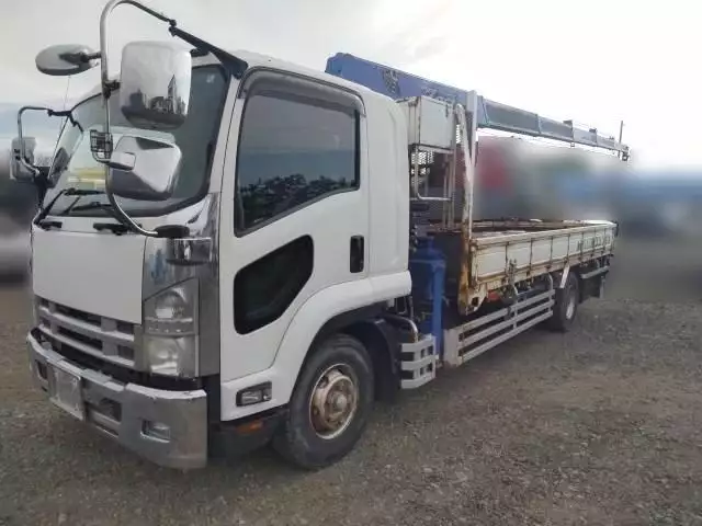 平成21年09月中古大型クレーン付いすゞフォワードの画像1