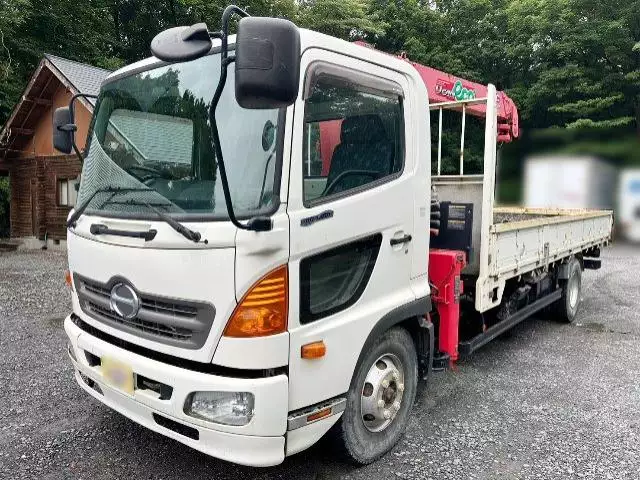 平成26年08月中古中型クレーン付日野レンジャーの画像1