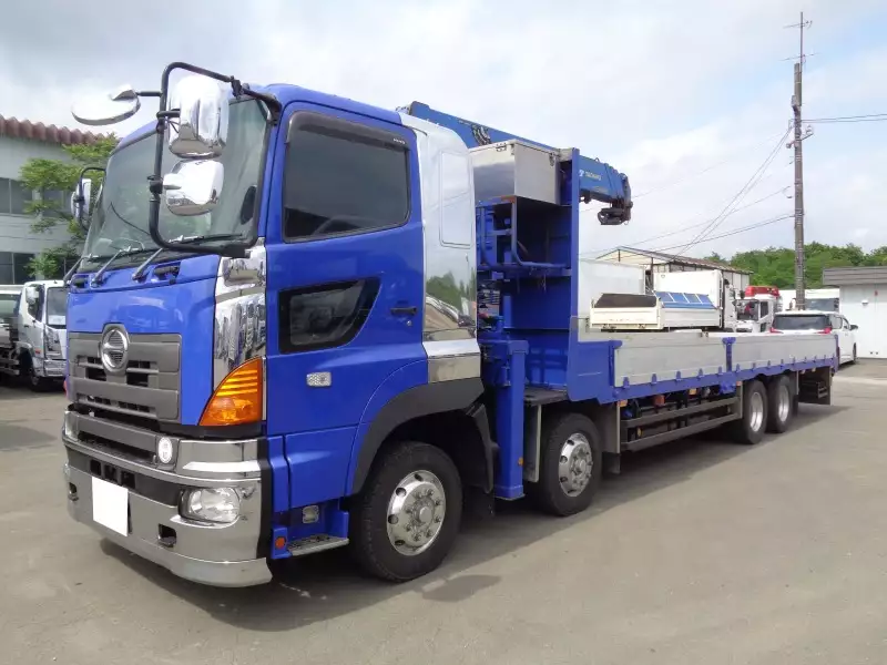 平成24年04月中古大型クレーン付日野プロフィアの画像1