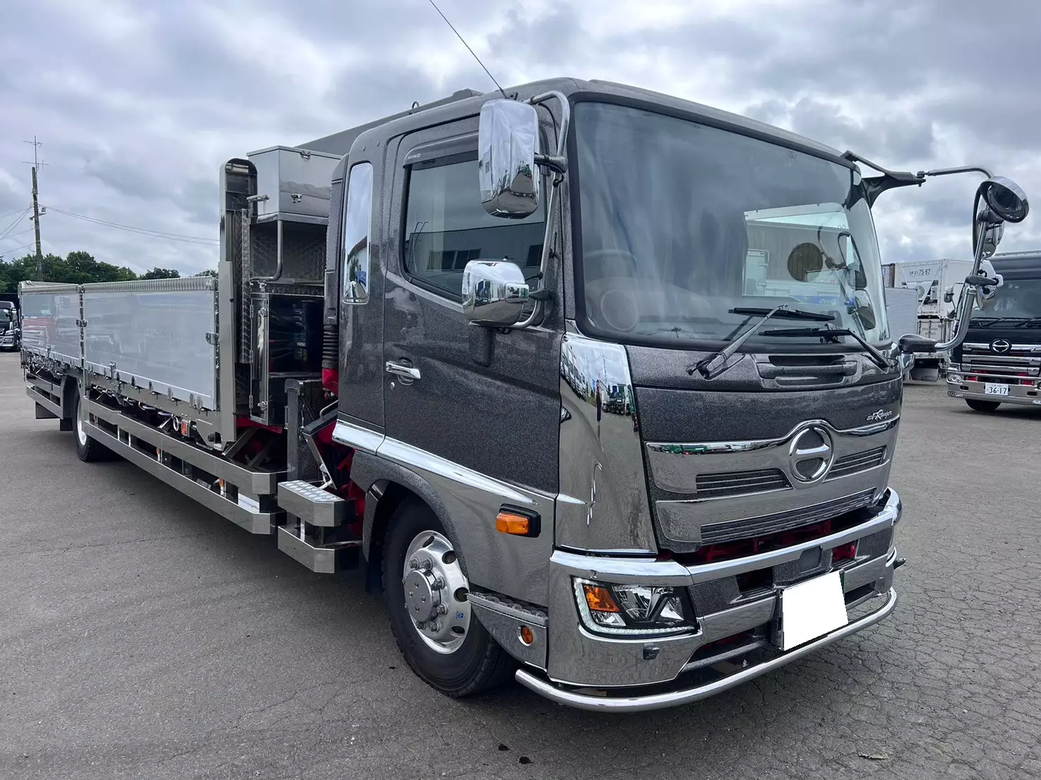 令和03年10月中古増トンクレーン付日野レンジャーの画像3