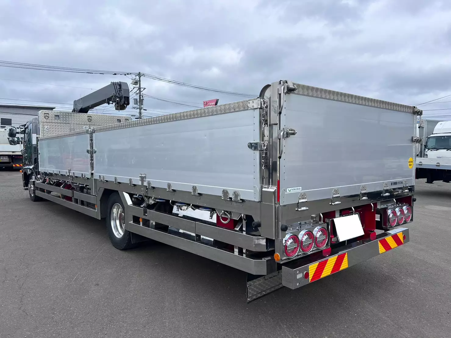 令和03年10月中古増トンクレーン付日野レンジャーの画像4