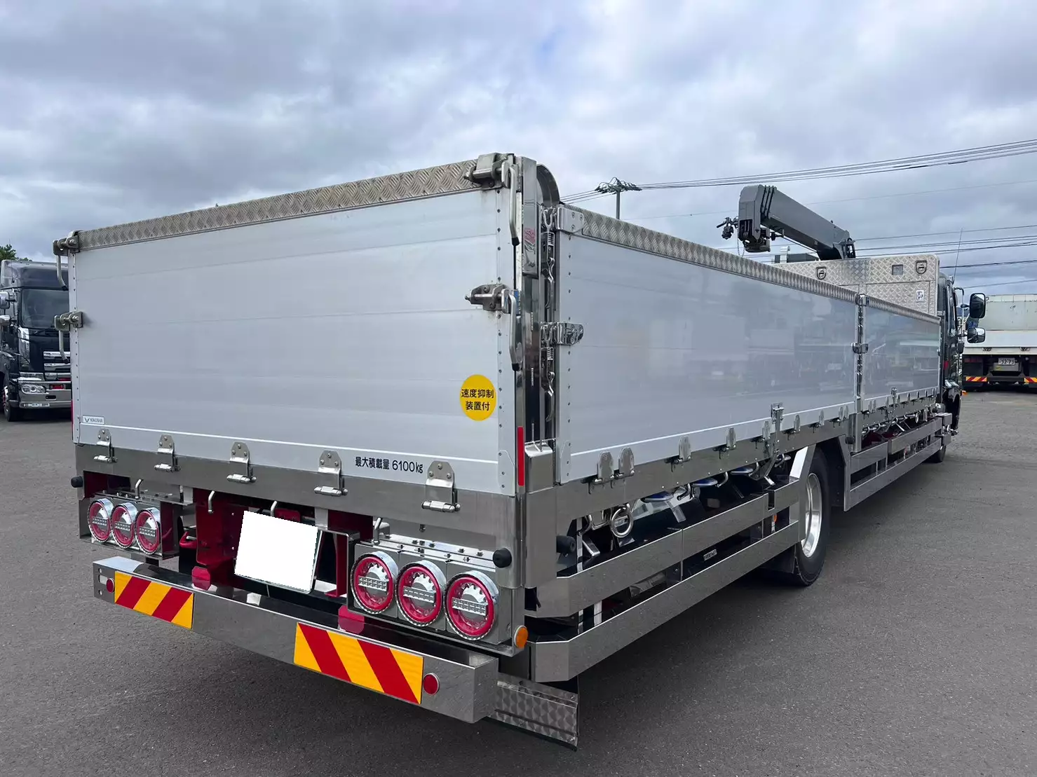 令和03年10月中古増トンクレーン付日野レンジャーの画像5