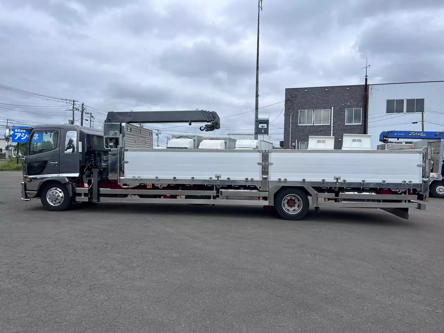 令和03年10月中古増トンクレーン付日野レンジャーの画像6