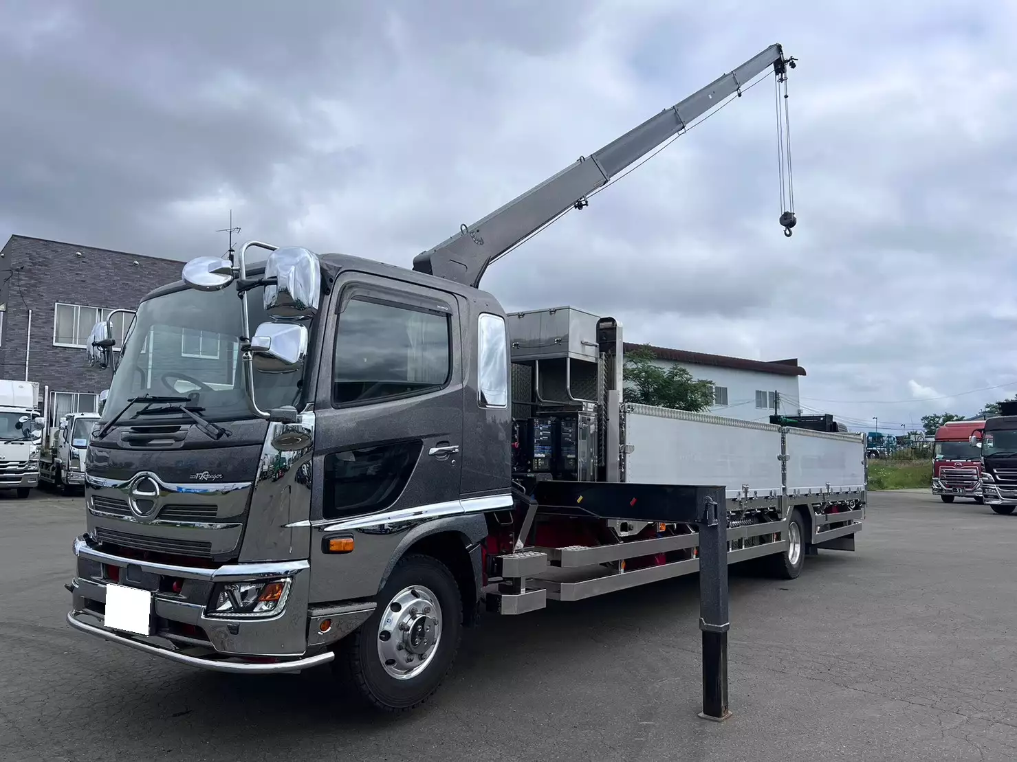 令和03年10月中古増トンクレーン付日野レンジャーの画像9