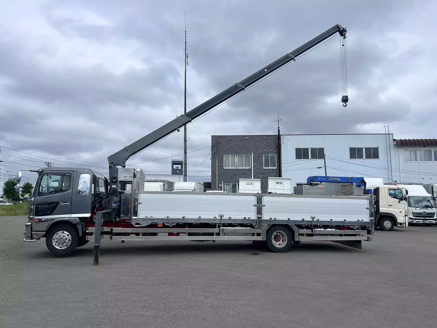 令和03年10月中古増トンクレーン付日野レンジャーの画像10