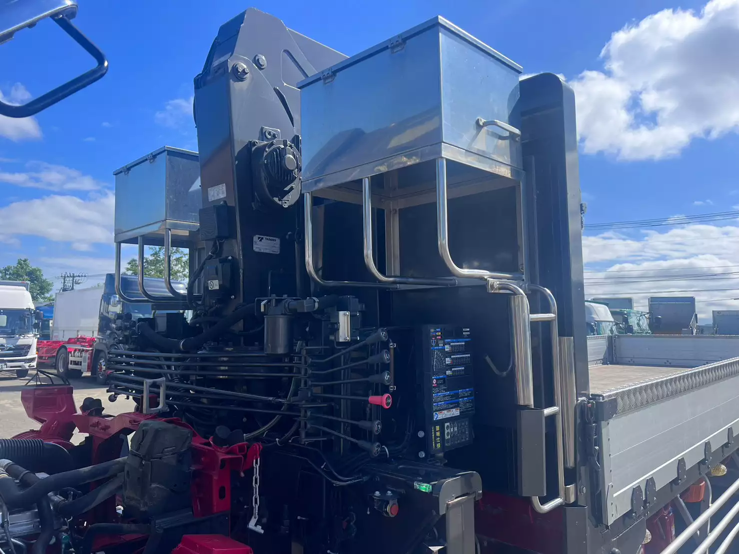 令和03年09月中古増トンクレーン付日野レンジャーの画像11