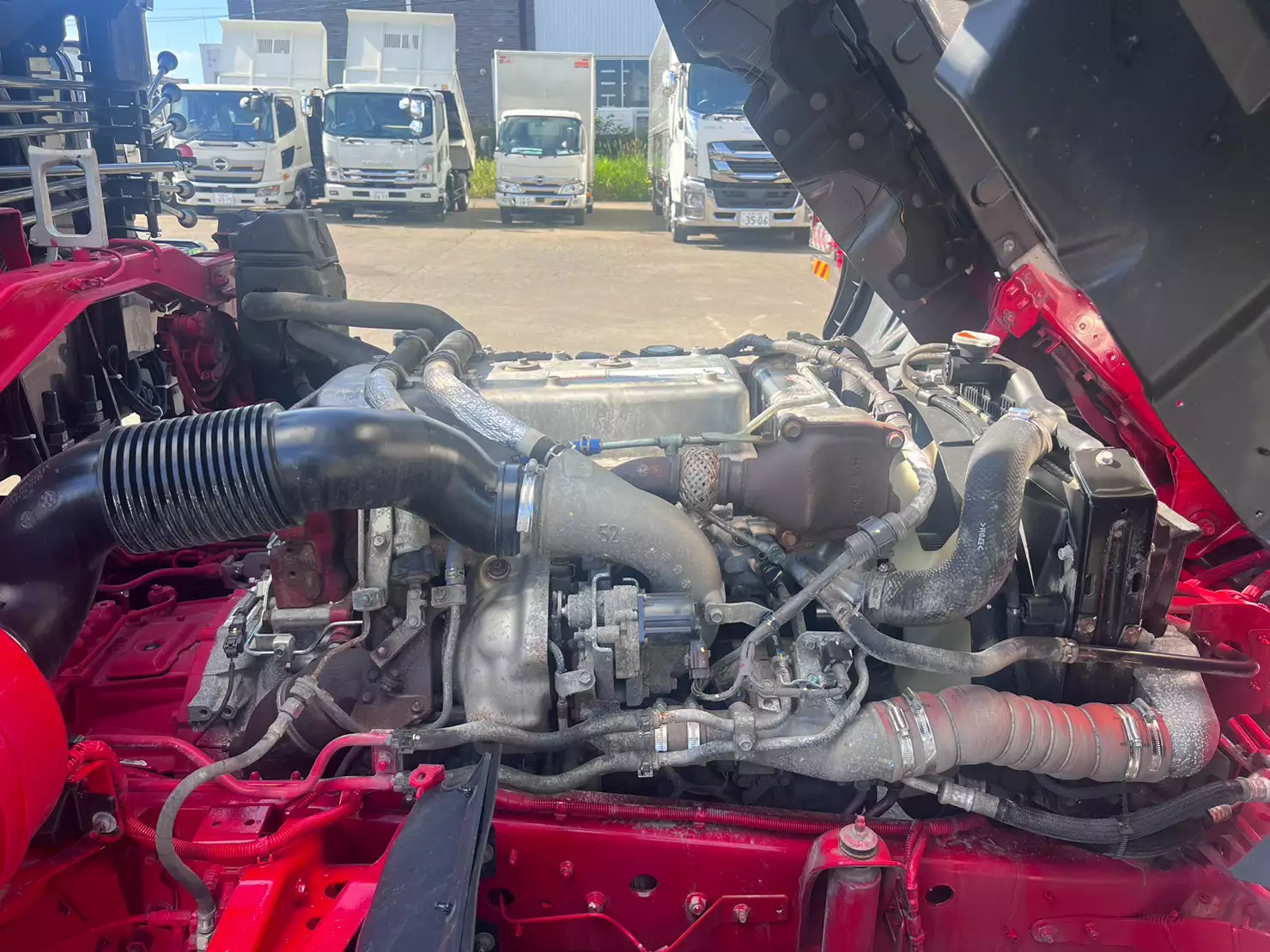 令和03年09月中古増トンクレーン付日野レンジャーの画像32