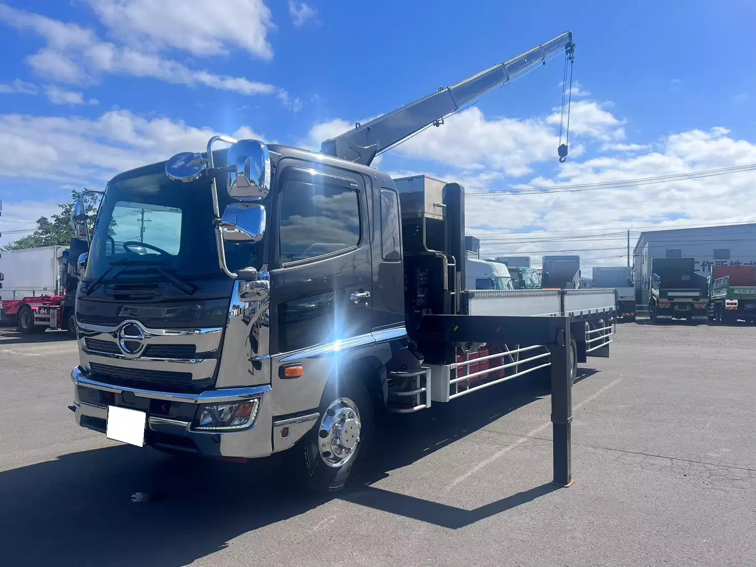 令和03年09月中古増トンクレーン付日野レンジャーの画像9