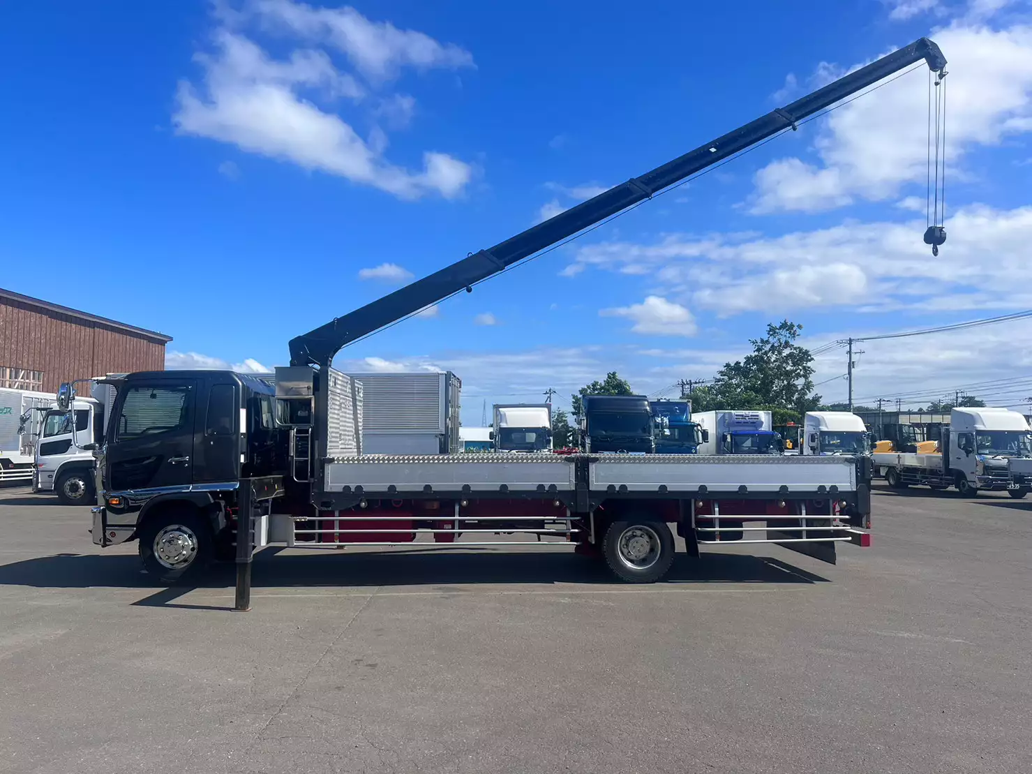 令和03年09月中古増トンクレーン付日野レンジャーの画像10