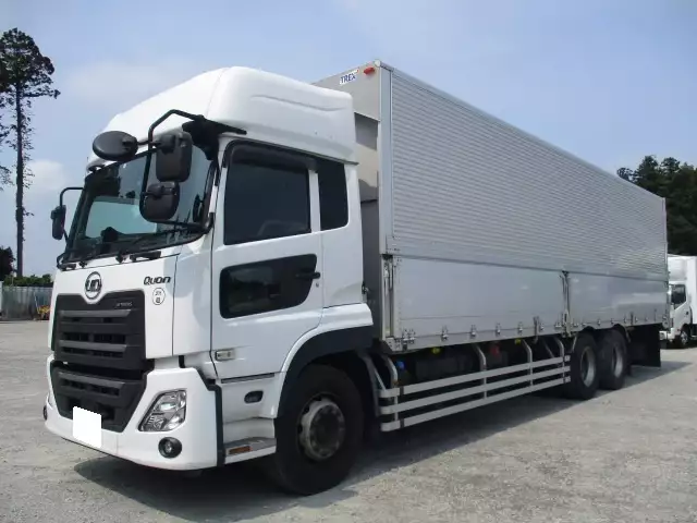 令和01年/平成31年03月中古大型アルミバン・ウィング日産UDクオンの画像1