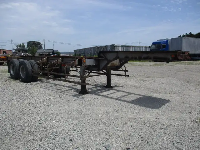 平成02年04月中古その他コンテナシャーシー日本フルハーフの画像3