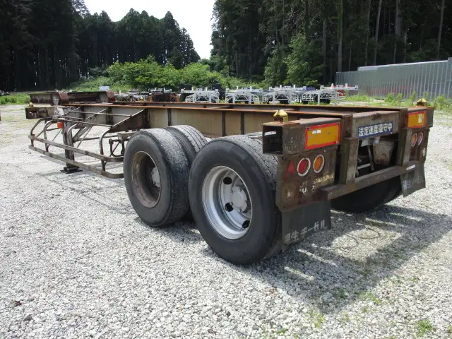 平成02年04月中古その他コンテナシャーシー日本フルハーフの画像7