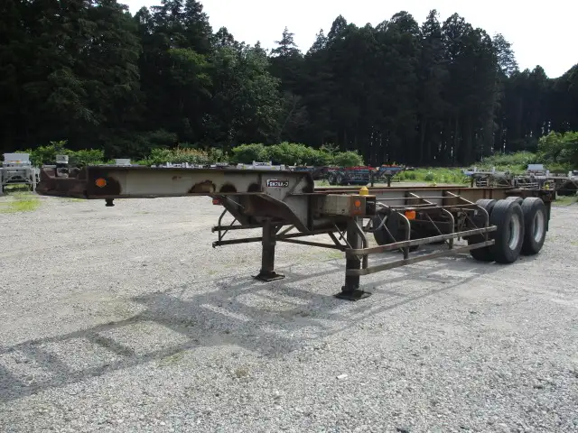 平成02年04月中古その他コンテナシャーシー日本フルハーフの画像1