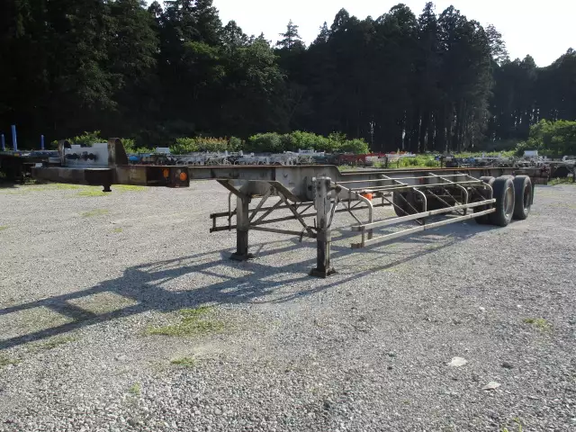 昭和58年12月中古その他コンテナシャーシー日本フルハーフの画像1