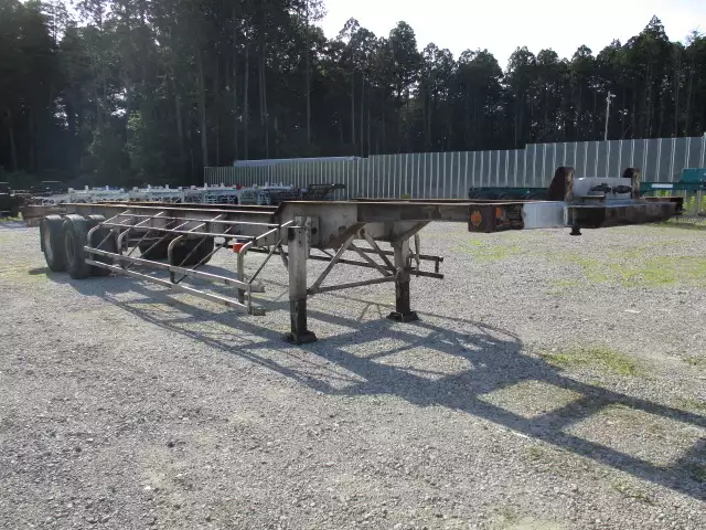 昭和58年12月中古その他コンテナシャーシー日本フルハーフの画像3