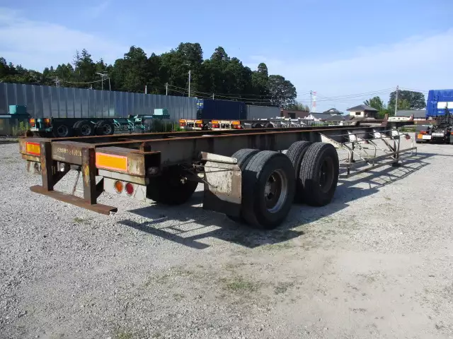 昭和58年12月中古その他コンテナシャーシー日本フルハーフの画像5