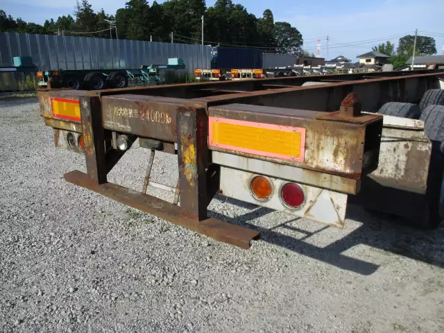 昭和58年12月中古その他コンテナシャーシー日本フルハーフの画像42