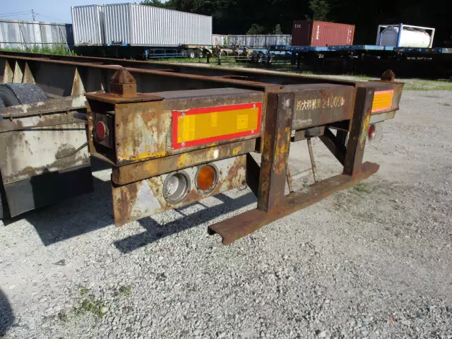 昭和58年12月中古その他コンテナシャーシー日本フルハーフの画像46