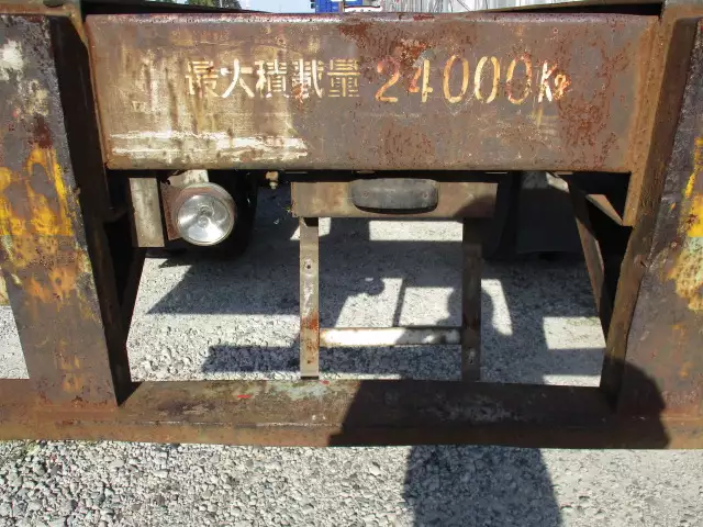 昭和58年12月中古その他コンテナシャーシー日本フルハーフの画像49