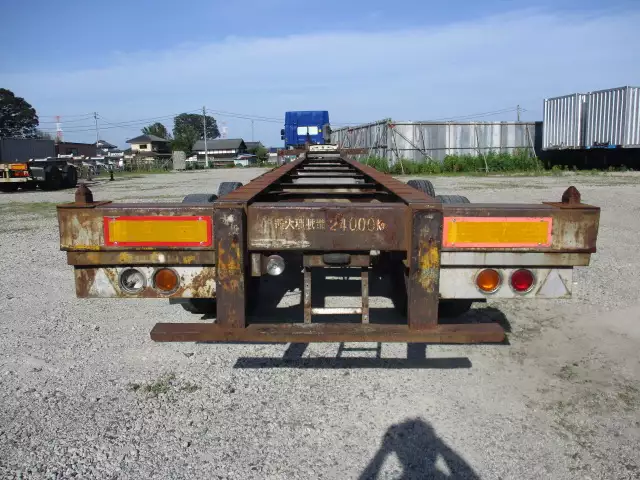 昭和58年12月中古その他コンテナシャーシー日本フルハーフの画像6