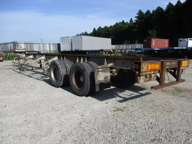 昭和58年12月中古その他コンテナシャーシー日本フルハーフの画像7