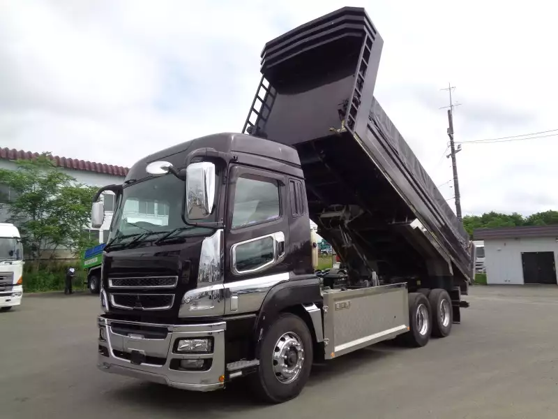 平成28年10月中古大型ダンプ三菱ふそうスーパーグレートの画像11