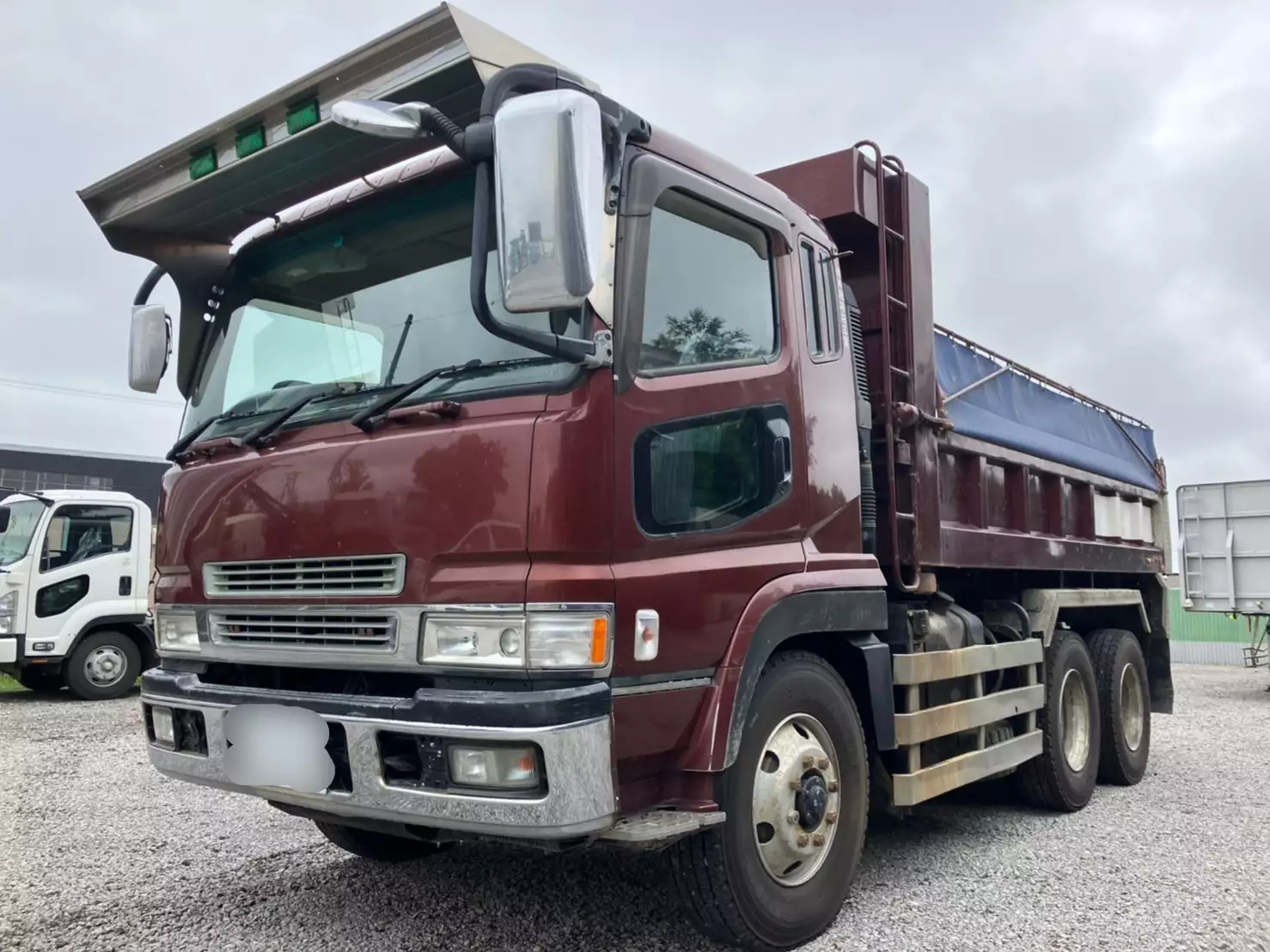 平成13年06月中古大型ダンプ三菱ふそうスーパーグレートの画像1