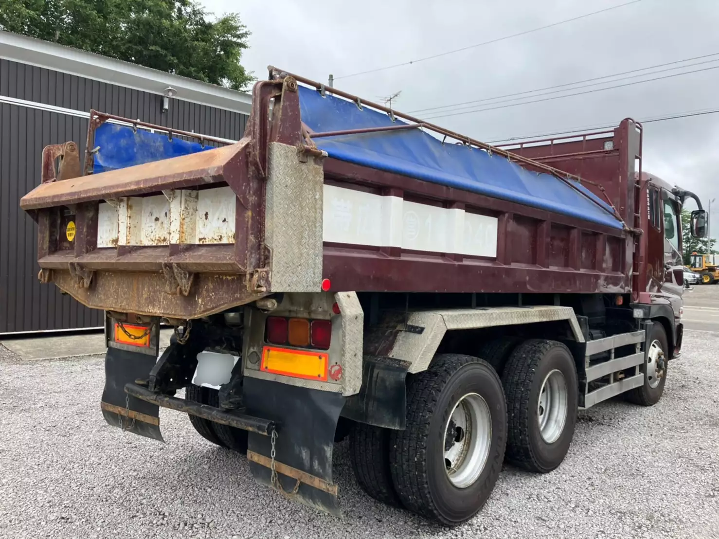 平成13年06月中古大型ダンプ三菱ふそうスーパーグレートの画像3