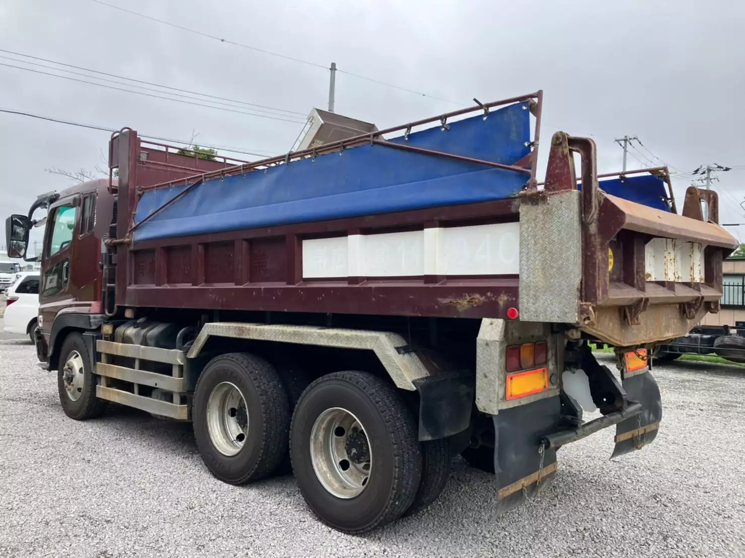 平成13年06月中古大型ダンプ三菱ふそうスーパーグレートの画像4