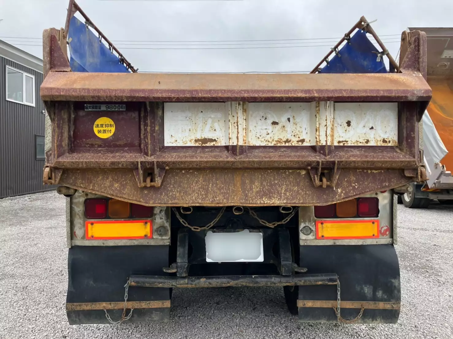 平成13年06月中古大型ダンプ三菱ふそうスーパーグレートの画像8