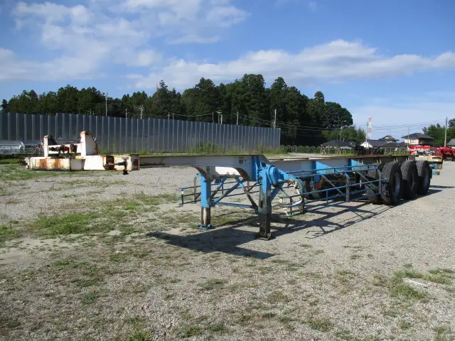 車検付（R7.10）平成20年　東急　40FT3軸コンテナトレーラー　リーフサス　積載：30,480kg　第五輪：10,860㎏以上の画像1