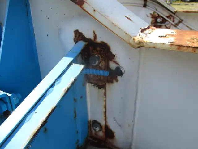 車検付（R7.10）平成20年　東急　40FT3軸コンテナトレーラー　リーフサス　積載：30,480kg　第五輪：10,860㎏以上の画像16