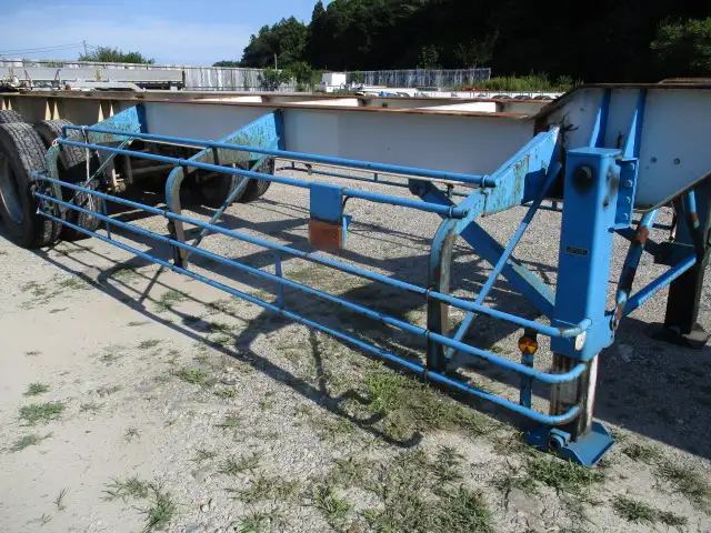 車検付（R7.10）平成20年　東急　40FT3軸コンテナトレーラー　リーフサス　積載：30,480kg　第五輪：10,860㎏以上の画像18