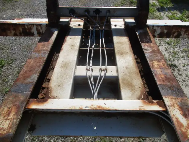 車検付（R7.10）平成20年　東急　40FT3軸コンテナトレーラー　リーフサス　積載：30,480kg　第五輪：10,860㎏以上の画像22