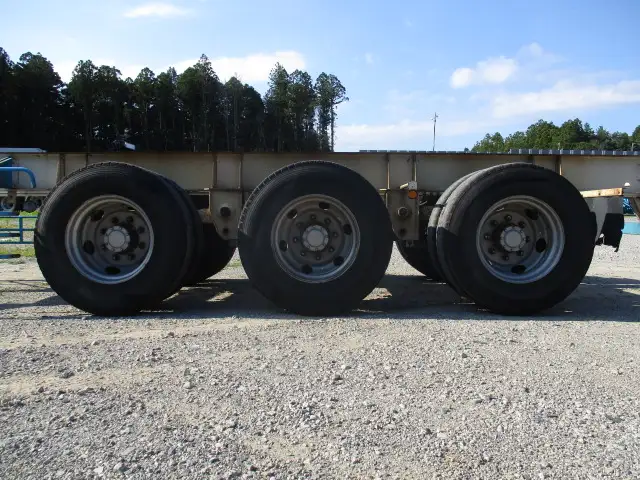 車検付（R7.10）平成20年　東急　40FT3軸コンテナトレーラー　リーフサス　積載：30,480kg　第五輪：10,860㎏以上の画像29