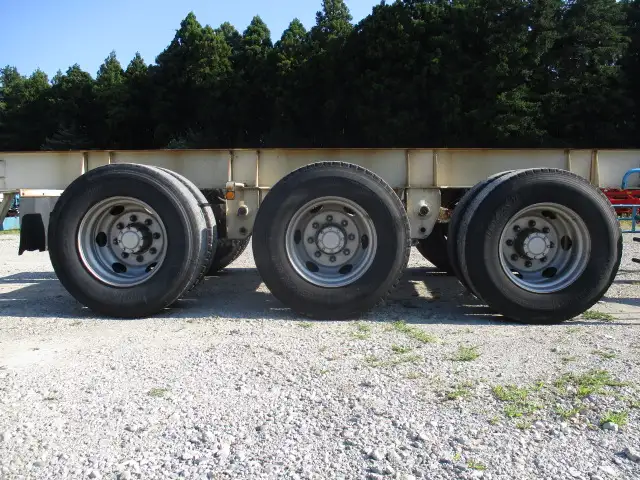 車検付（R7.10）平成20年　東急　40FT3軸コンテナトレーラー　リーフサス　積載：30,480kg　第五輪：10,860㎏以上の画像34