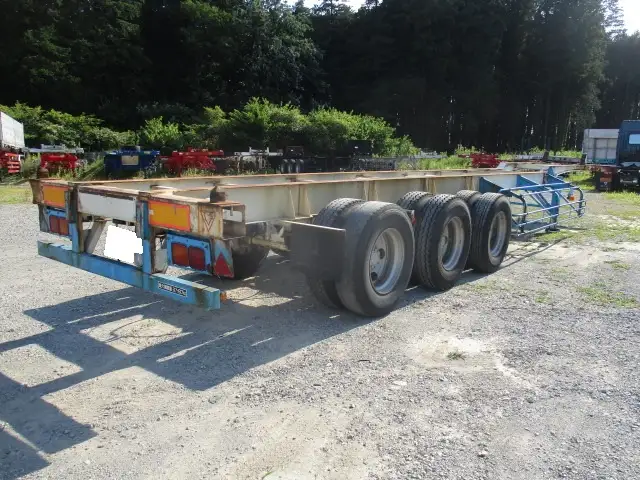 車検付（R7.10）平成20年　東急　40FT3軸コンテナトレーラー　リーフサス　積載：30,480kg　第五輪：10,860㎏以上の画像5